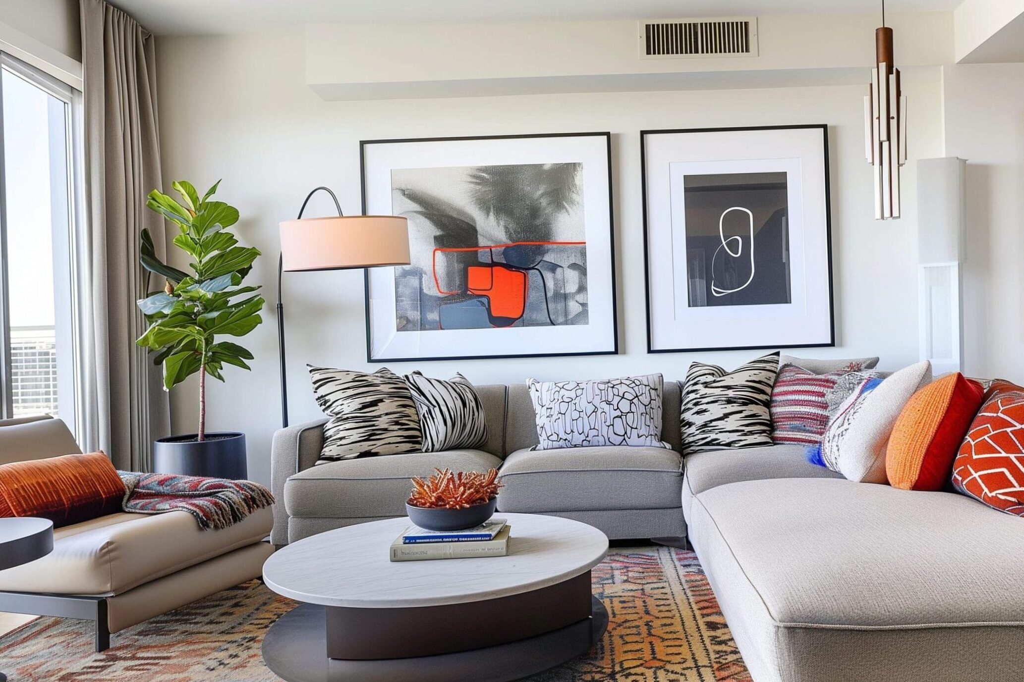 10 decorative ideas for your living room with a design table