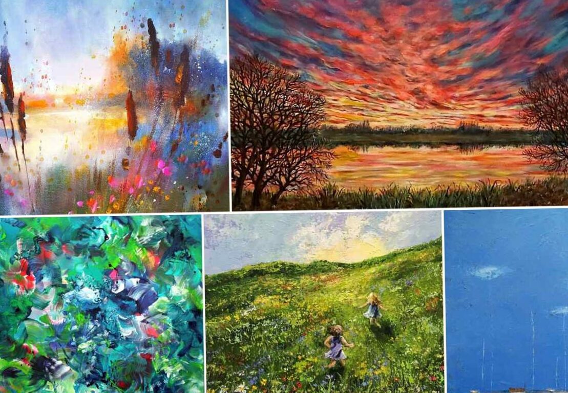 The different types of natural paintings