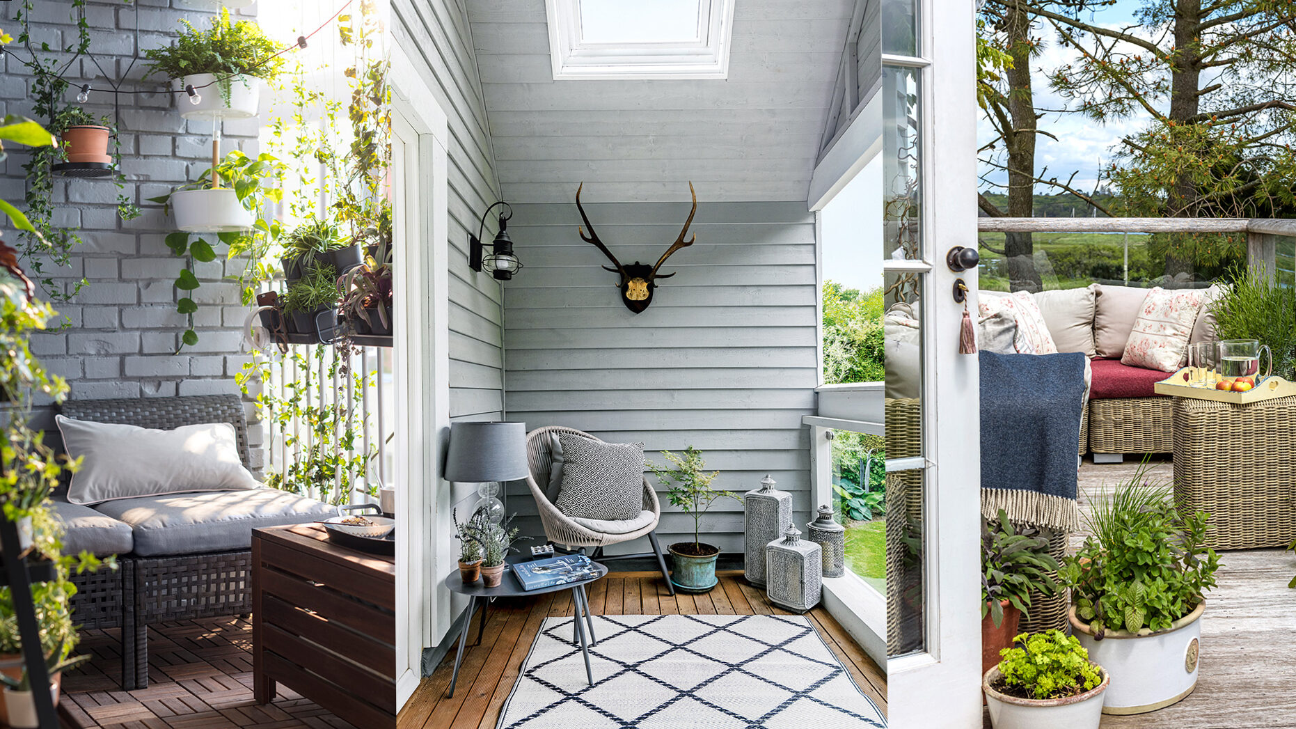 Tips for arranging and decorating a narrow balcony