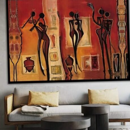 What ethnic painting for a chic ethnic decor