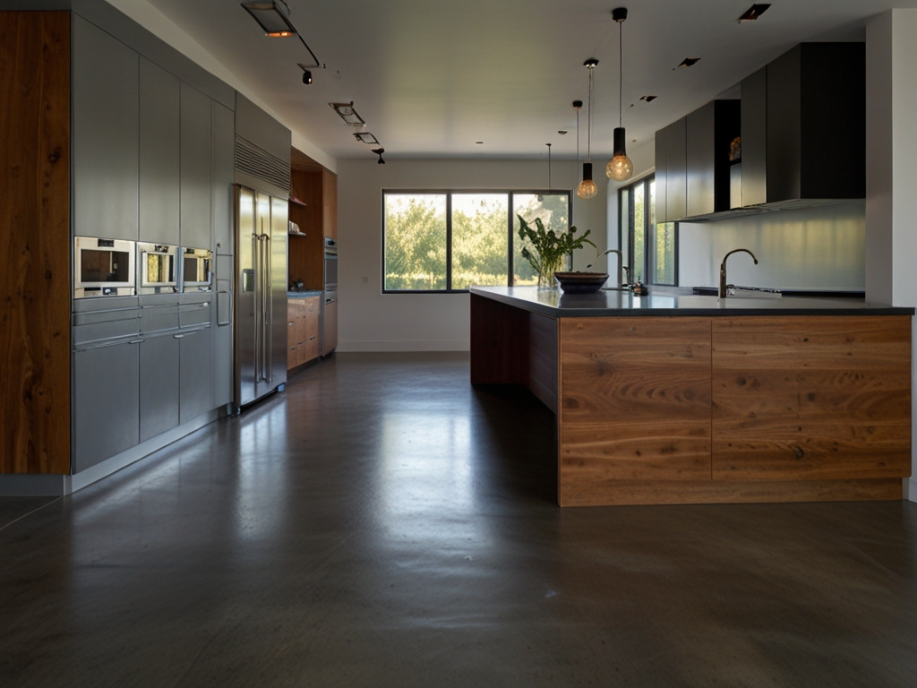 How to transform your kitchen with waxed concrete