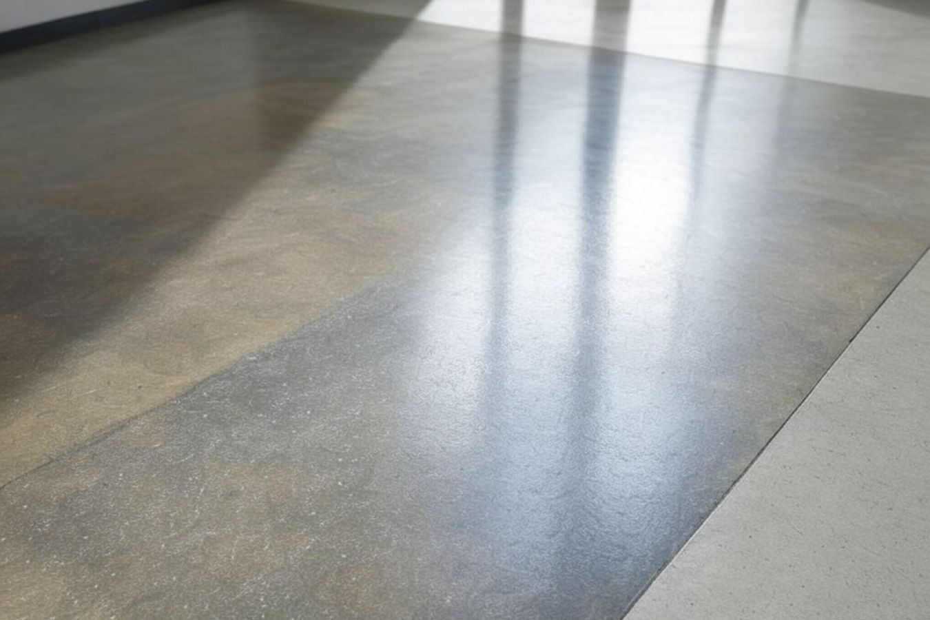 Waxed concrete on the ground, good or bad idea? Our opinion