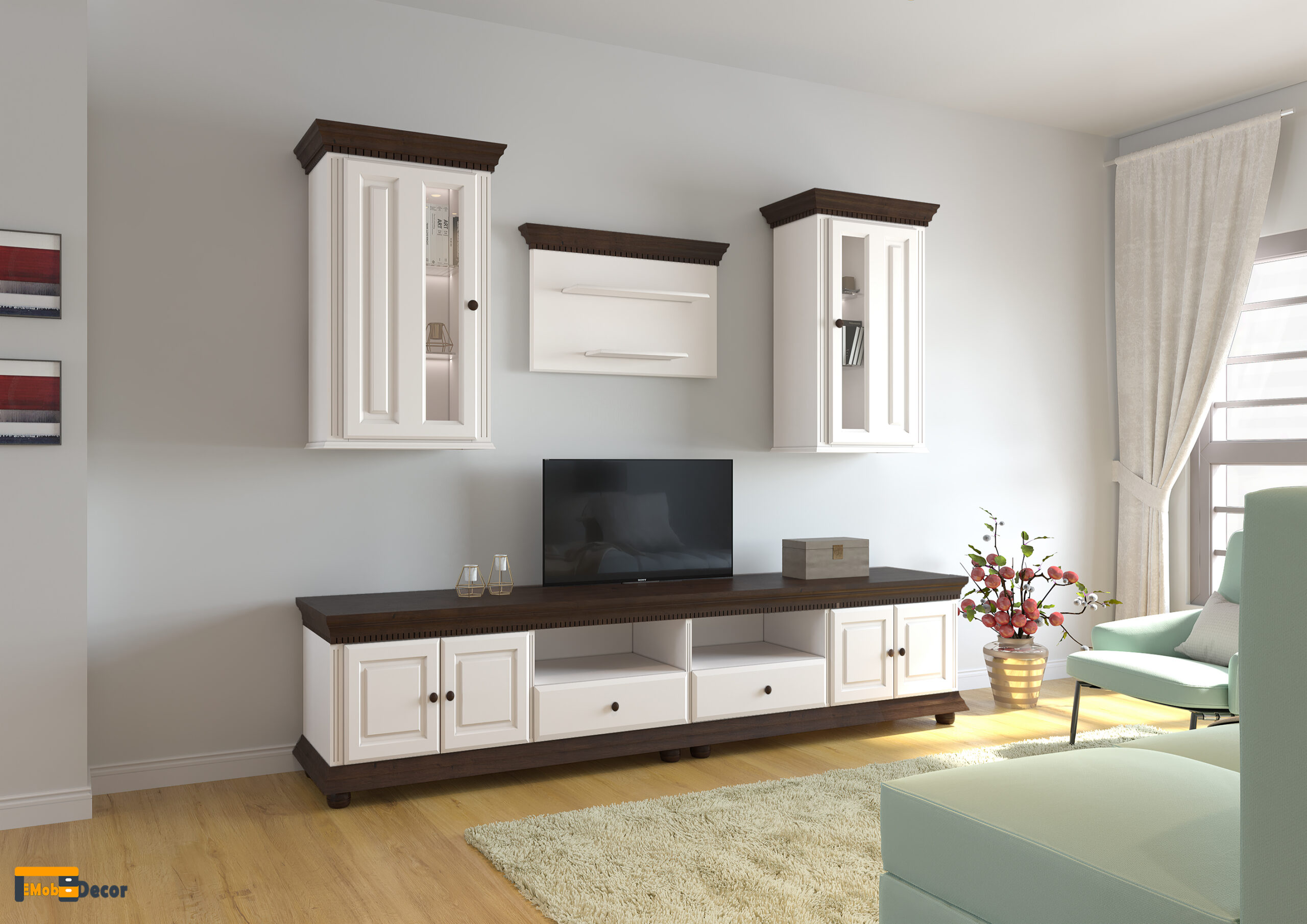 Solid wood furniture for modern and comfortable living rooms