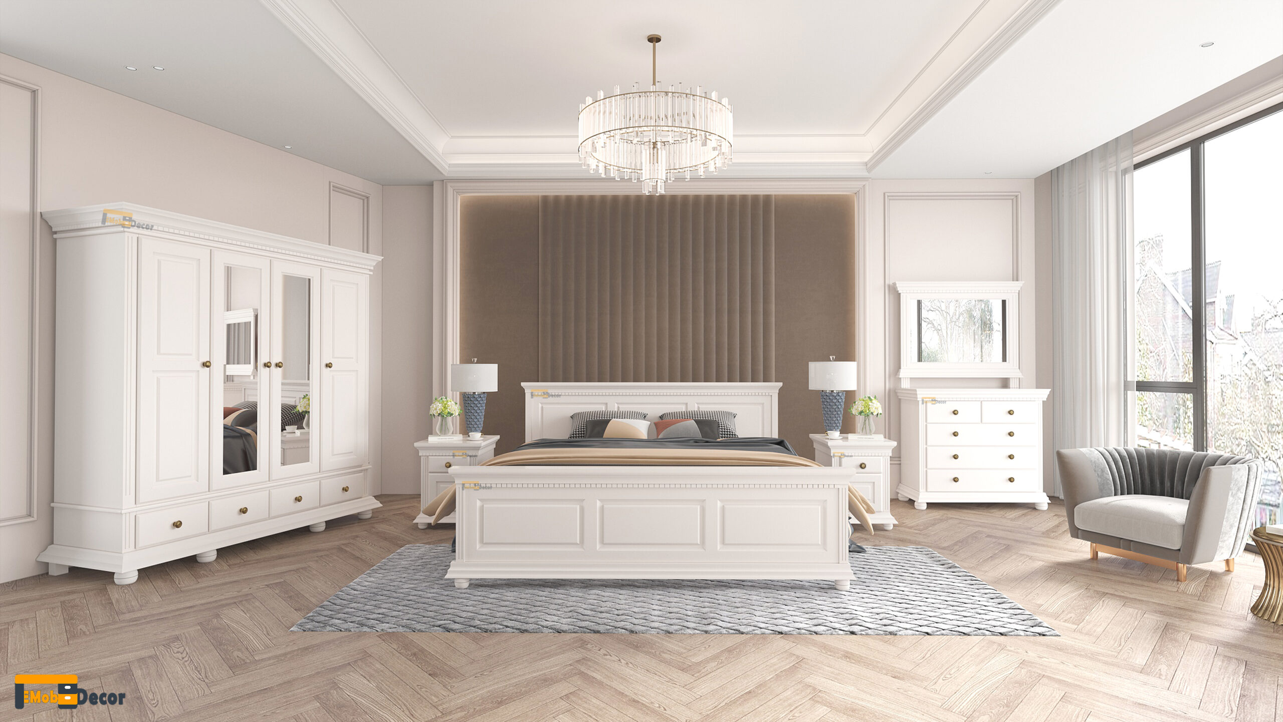 The foundation of an authentic, natural bedroom